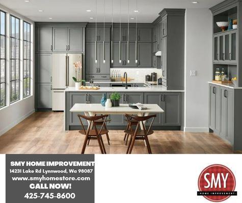 Kitchen Cabinets from SMY Home Improvement
https://www.smyhomestore.com/