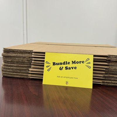 Check out our bundle and save more deals! Ask your nearest Box city today!