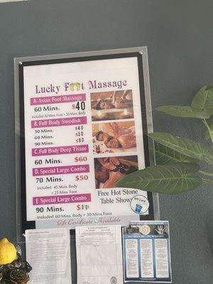 Lucky Foot Massage