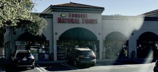 9/24/2024:  Exterior shot of Sunrise's building . . .