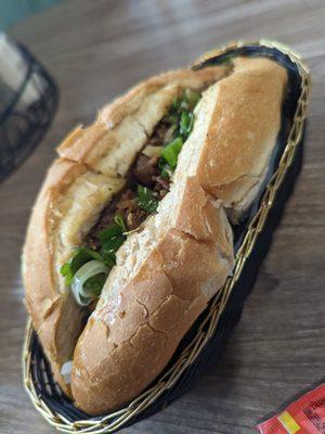 Beef banh mi