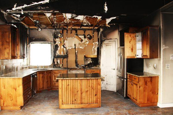 Fire damage restoration services