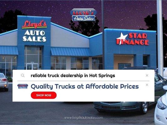 3_Lloyd_s Auto Sales_reliable truck dealership in Hot Springs.jpg