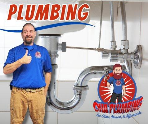 Our Plumbers are On-Time, Honest and Affordable.