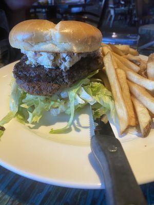 Bison burger