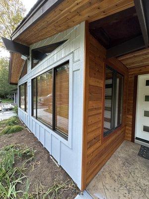 Exterior remodel