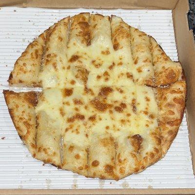 Breadsticks with Melted Cheese