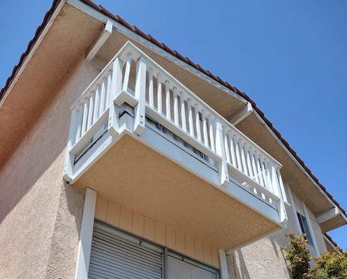 Balcony Stucco repair