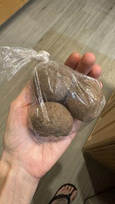 Cocoa Balls $3.75