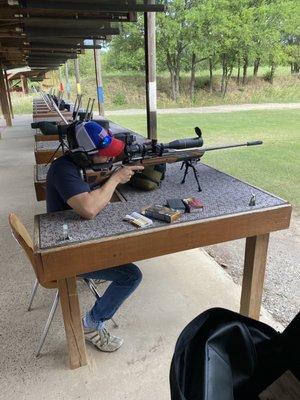 100 yard rifle range