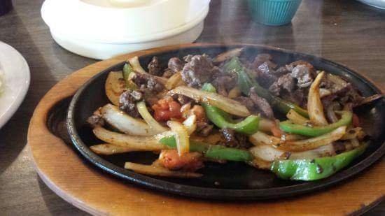 The best fajitas around.