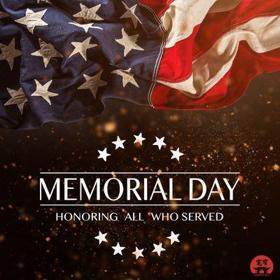 Memorial Day!