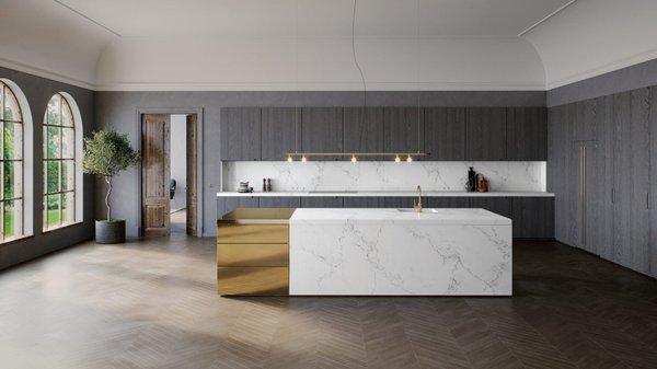 Quartz Kitchen Countertops in Los Angeles at Marble and Tile USA