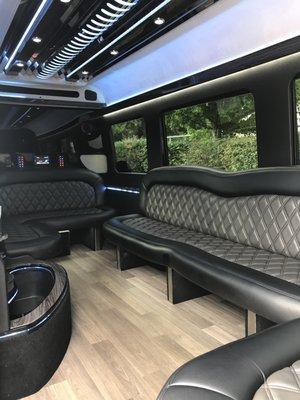 Sprinter Limo interior