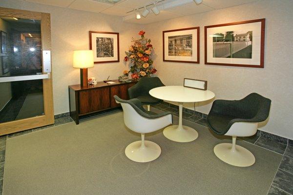 Dental patient consultation room.