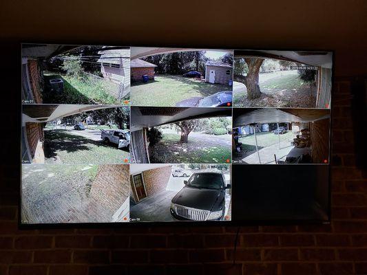 8 Camera install in Opelousas!