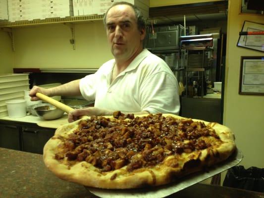 BBQ Chicken Pizza!