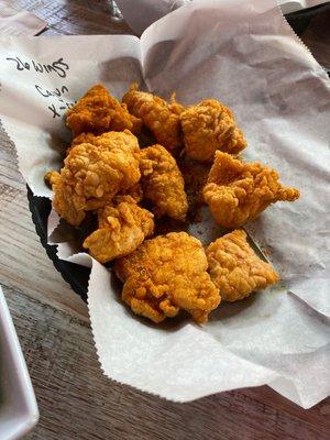 Boneless Cajun wings