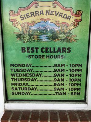 Store Hours