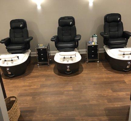 Pedicure area