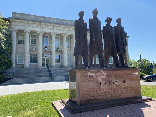 The Greensboro Four Monument