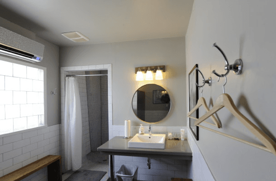 Plush restrooms and showers offer you the finest in amenities.