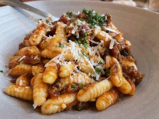 Cavatelli sausage pasta