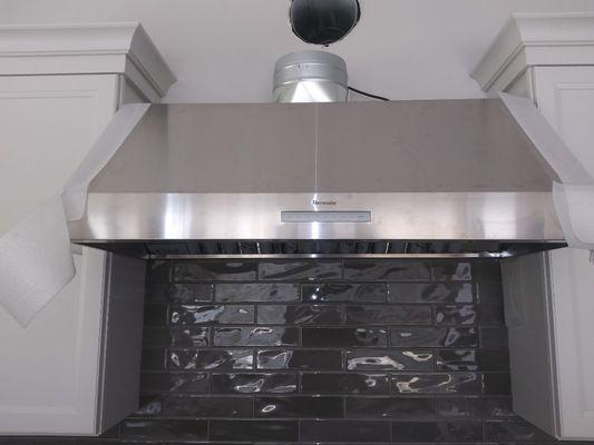 48 in commercial vent hood