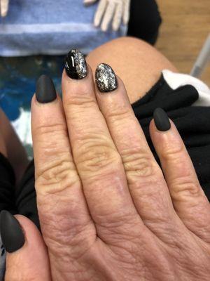 Victoria's NYE nails for me