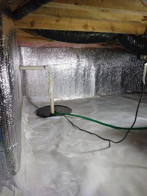 Crawlspace encapsulation system