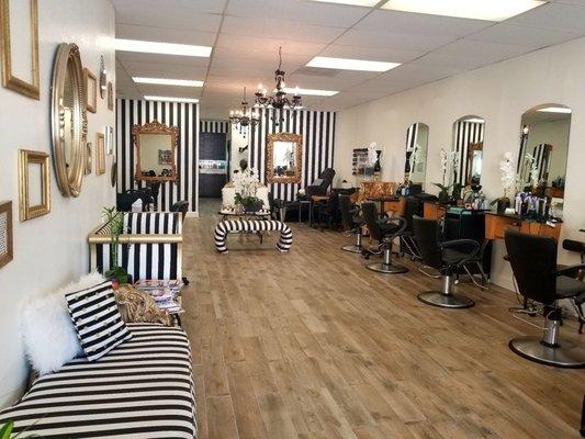 Inside of La Jolie Hair Studio