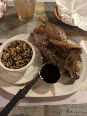 Duck and wild rice