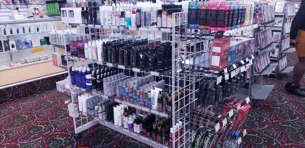 Oils, lubes, and toy cleaning products.