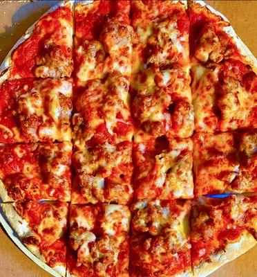 Cheese & Sausage Pizza