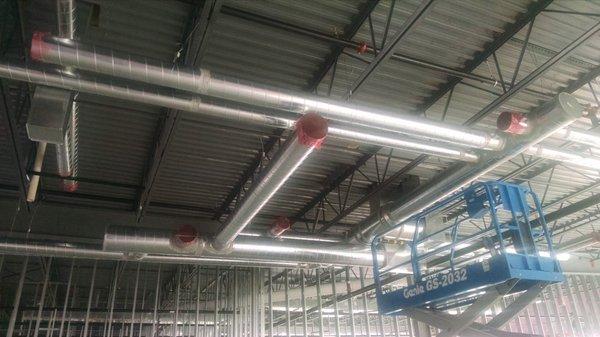 New Commercial Duct Installation