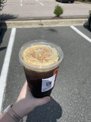 Pumpkin cream cold brew