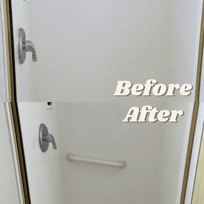 Need a grab bar installed securely into studs? Call us and we'll do it right!