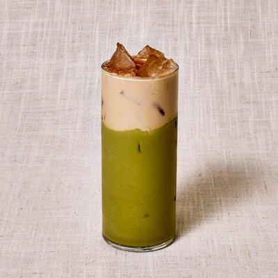 Iced Pumpkin Spice Matcha