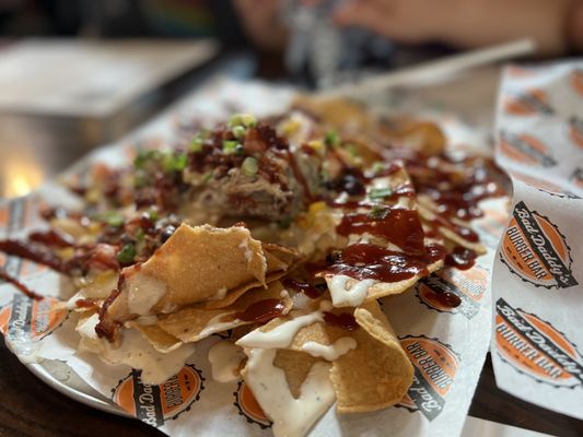 Nachos were enjoyed by the whole family!