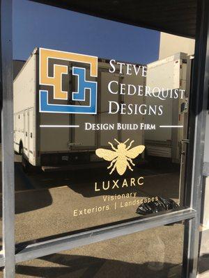 Luxarc showroom  @Steve Cederquist Designs