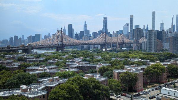 View on the Queensboro Bridge from my room