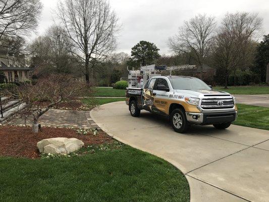 Exterior Soft Wash Truck