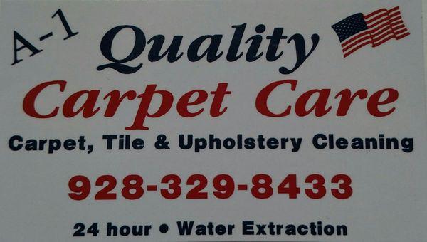 A-1 Quality Carpet Care