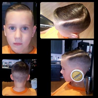 Kids cuts available as well