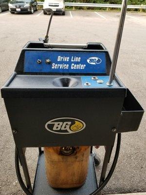 Differential service machine