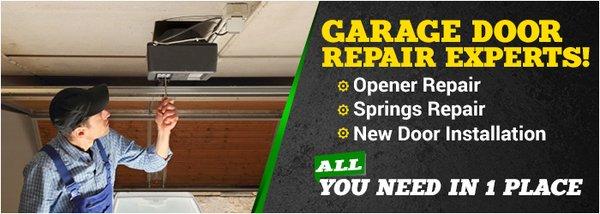 Garage Door Repair.  Garage Door Service.