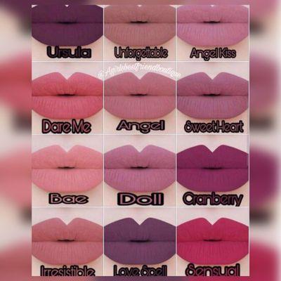 Only 2.99$ matte liquid lipsticks