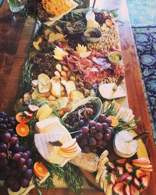 Large Cheese and Charcuterie Board