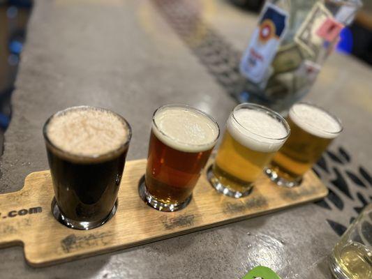 Beer flight