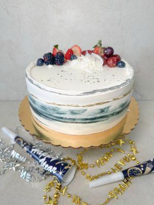 Champagne mousse torte